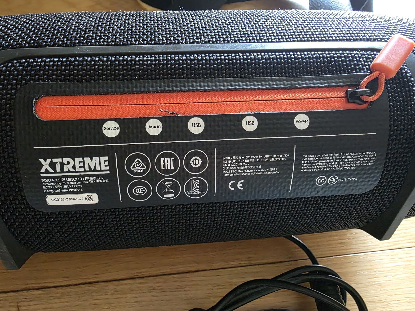 JBL Casse acustiche: JBL Xtreme tragbarer Bluetooth Lautsprecher schwarz – Usato da Benken SG venduto da JH2021 5