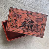🐸 SCHATULLE HANDARBEIT INDISCH ? ELEFANT HOLZ BOX DOSE