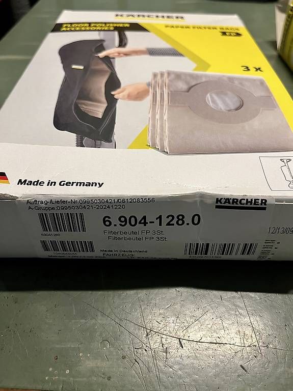 Tutte le macchine: Kärcher Papierfilter – Usato da Suhr venduto da Cark_ZehndAir 1