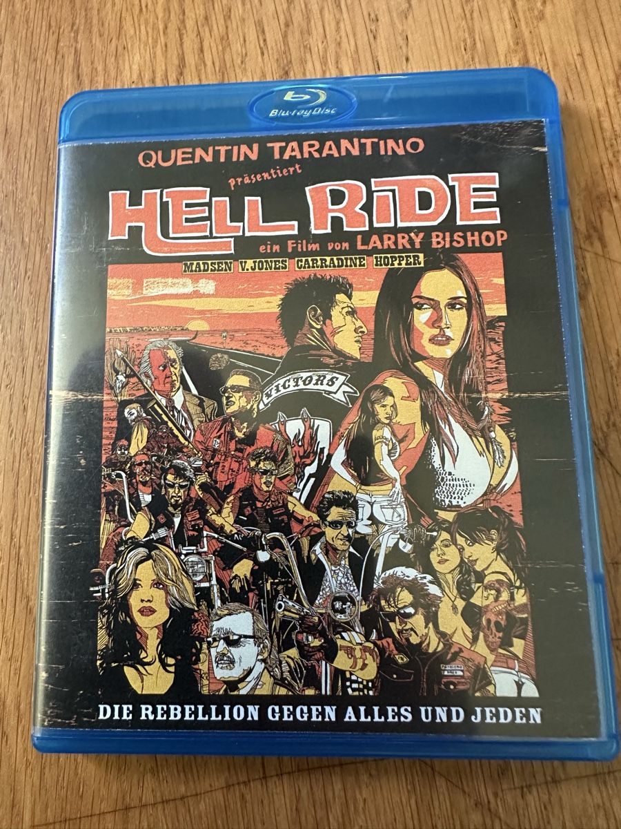 Alle DVDs: Hell Ride, Bluray, Quentin Tarantino, Michael Madson – Gebraucht aus Benken ZH von Audi-erich
