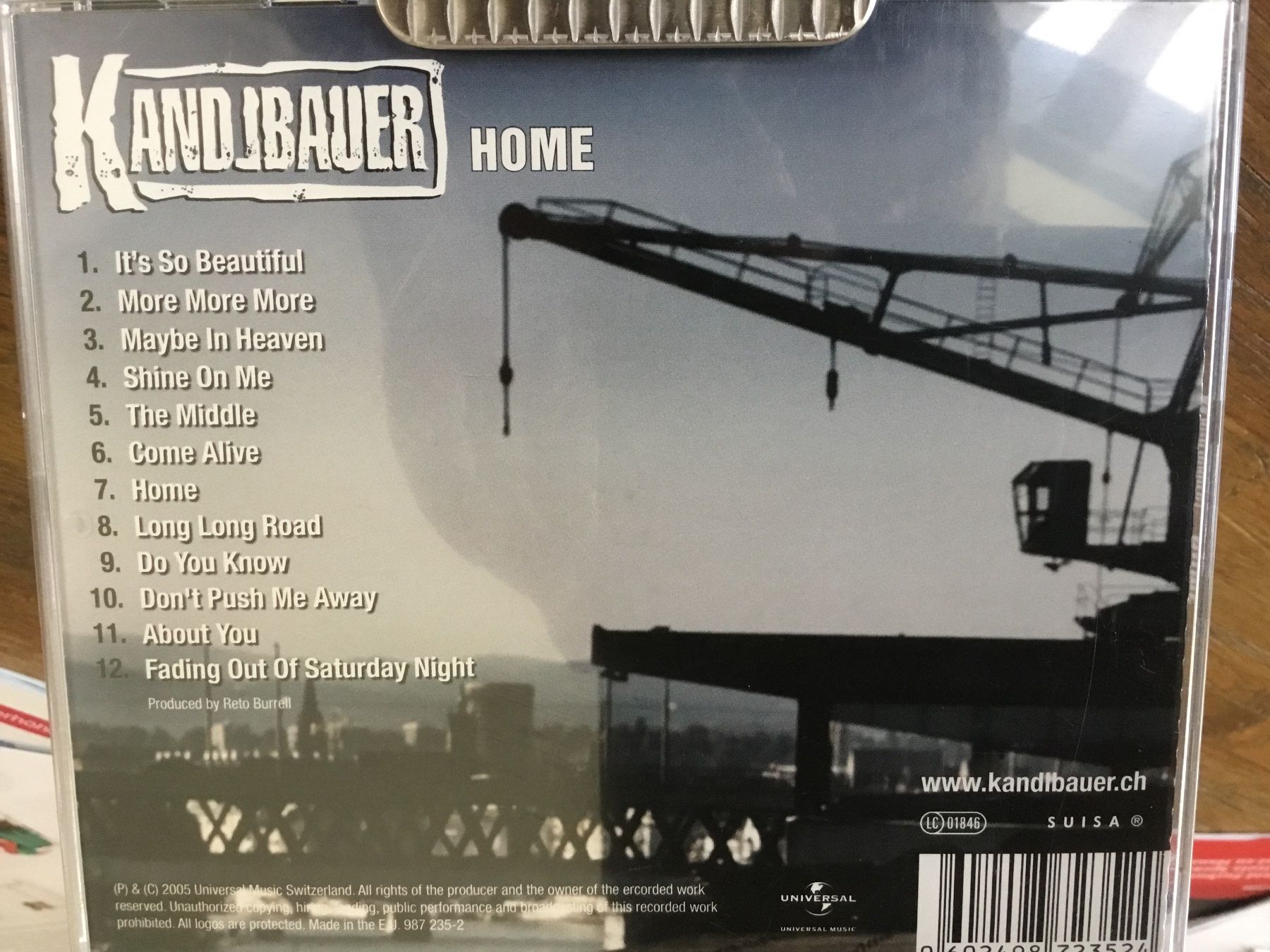CD: Kandlbauer - Home (CD, 2005)  re – Usato da Thierachern venduto da sweden08 1
