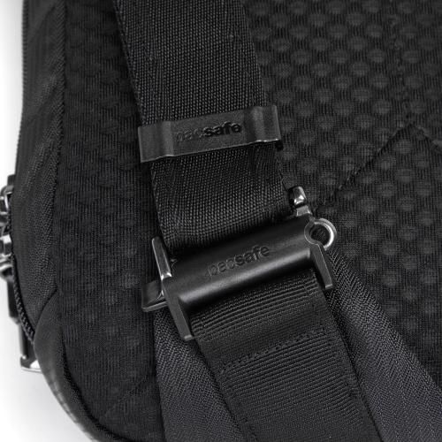 Pacsafe Borse: Pacsafe Sling Pack Vibe 325 Econyl - Black – Nuovo e nell'imballaggio originale da St. Gallen venduto da sportglobe 6