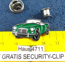 MG A CABRIOLET AUTO PIN GEPRÄGT