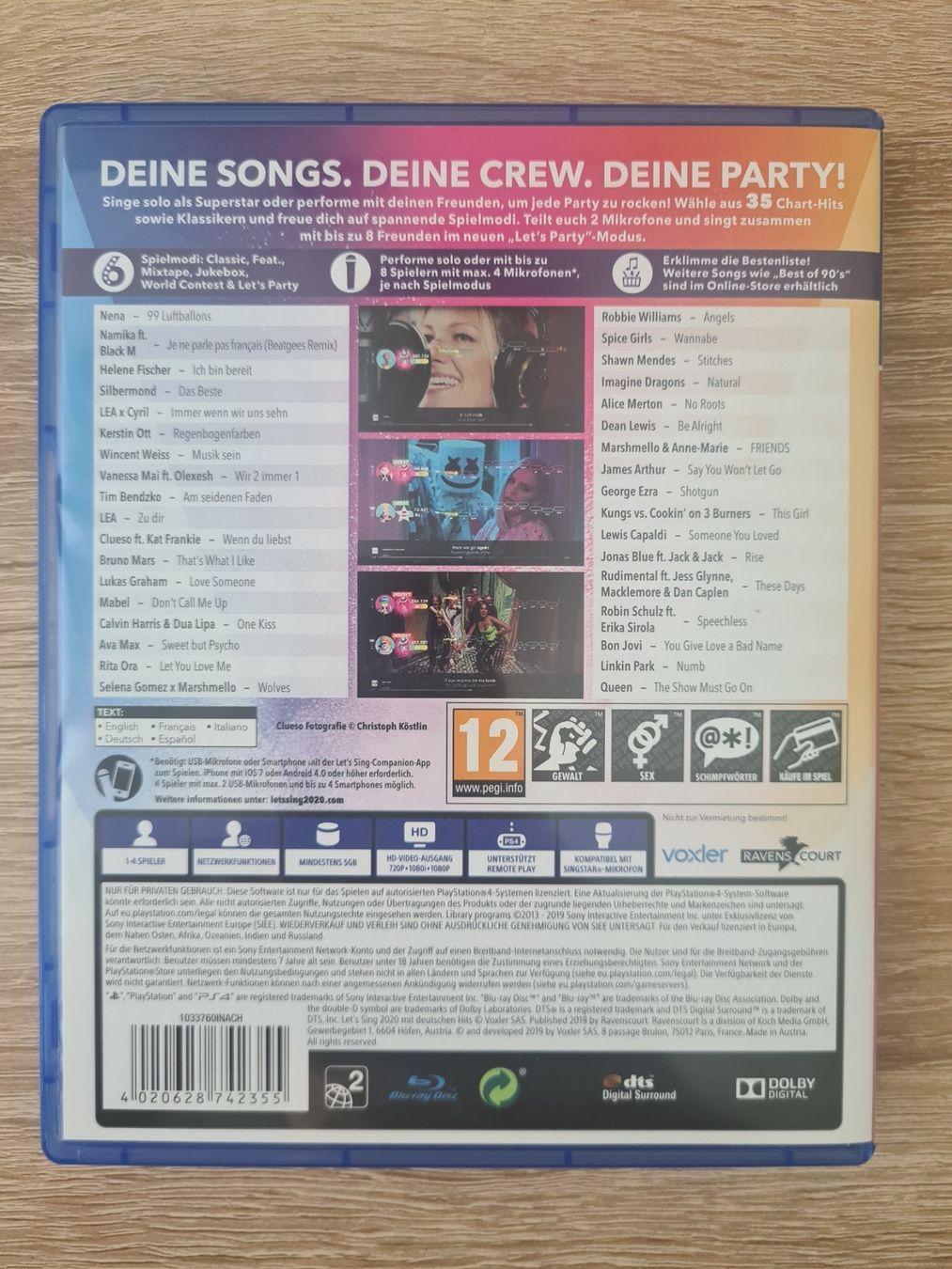 Giochi: Let's Sing 2020 (Multilanguage) + 2 Microphones - PS4 – Usato da Carouge GE venduto da Gasco 1