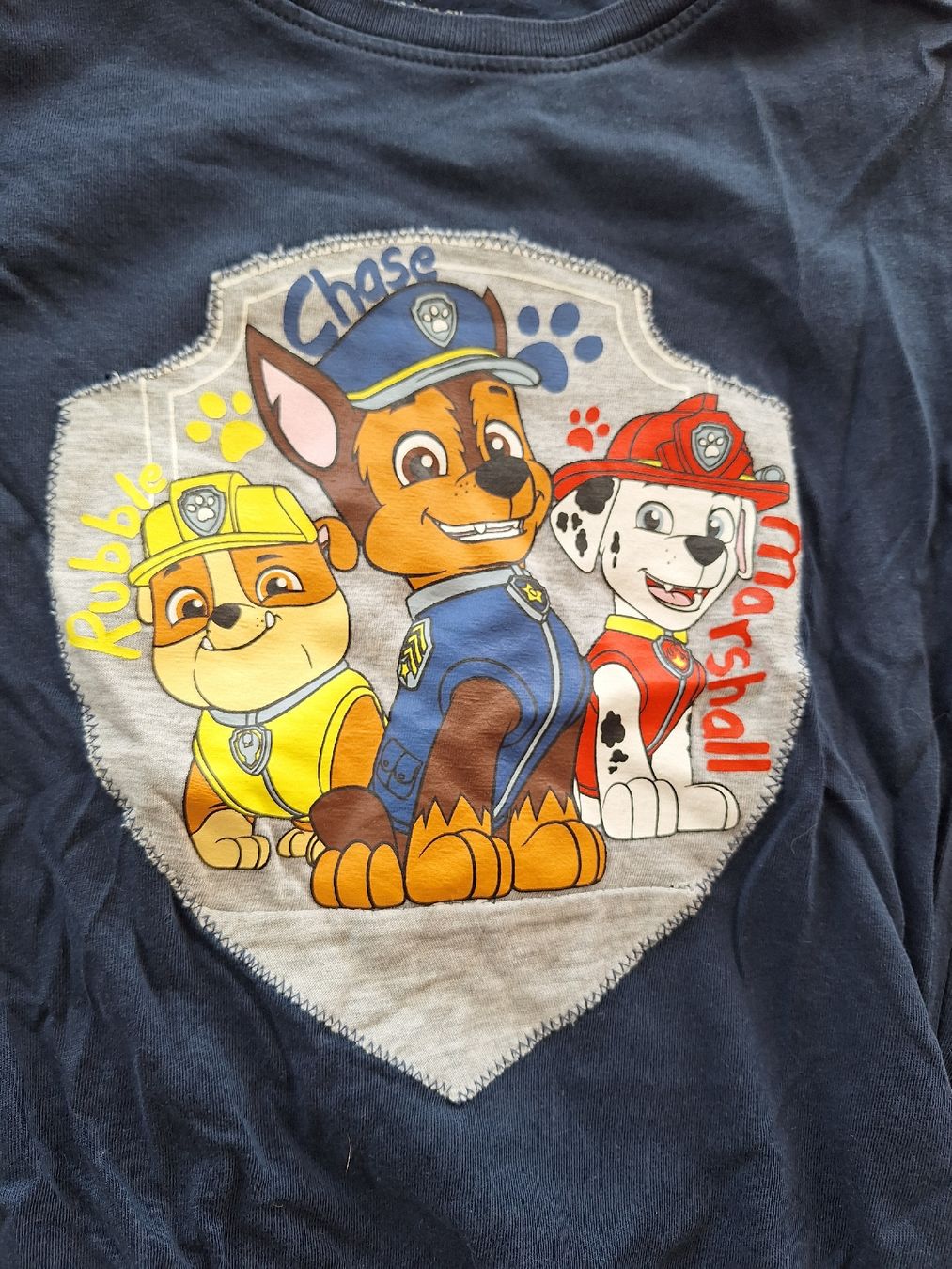 Camicie, T-shirt & Polo: Selbst genähtes Geburtstagsshirt "3" Grösse 110 – Usato da Aesch BL venduto da ChezToKa 2