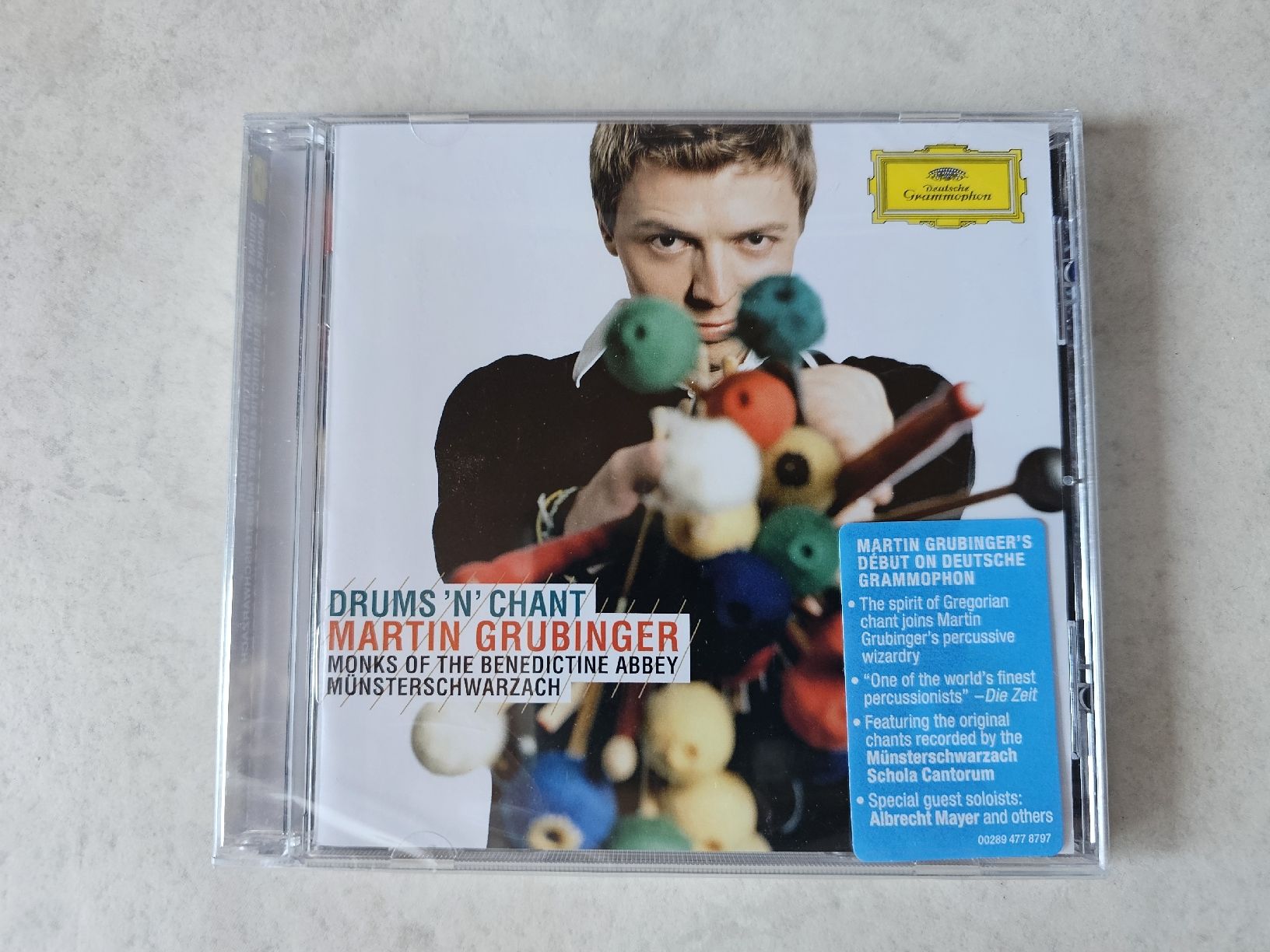 CDs: Martin Grubinger  -  Drums 'N' Chant / Fabrikneu – Neu und originalverpackt aus Schneisingen von backstore24