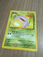 Pokémon Karte Koffing Base Set 51/102 gebrauchter Zustand