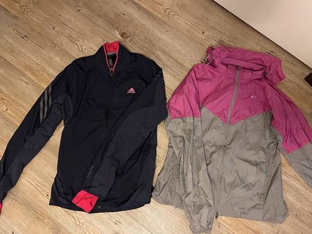 Coupe-vent Nike et Adidas taille M