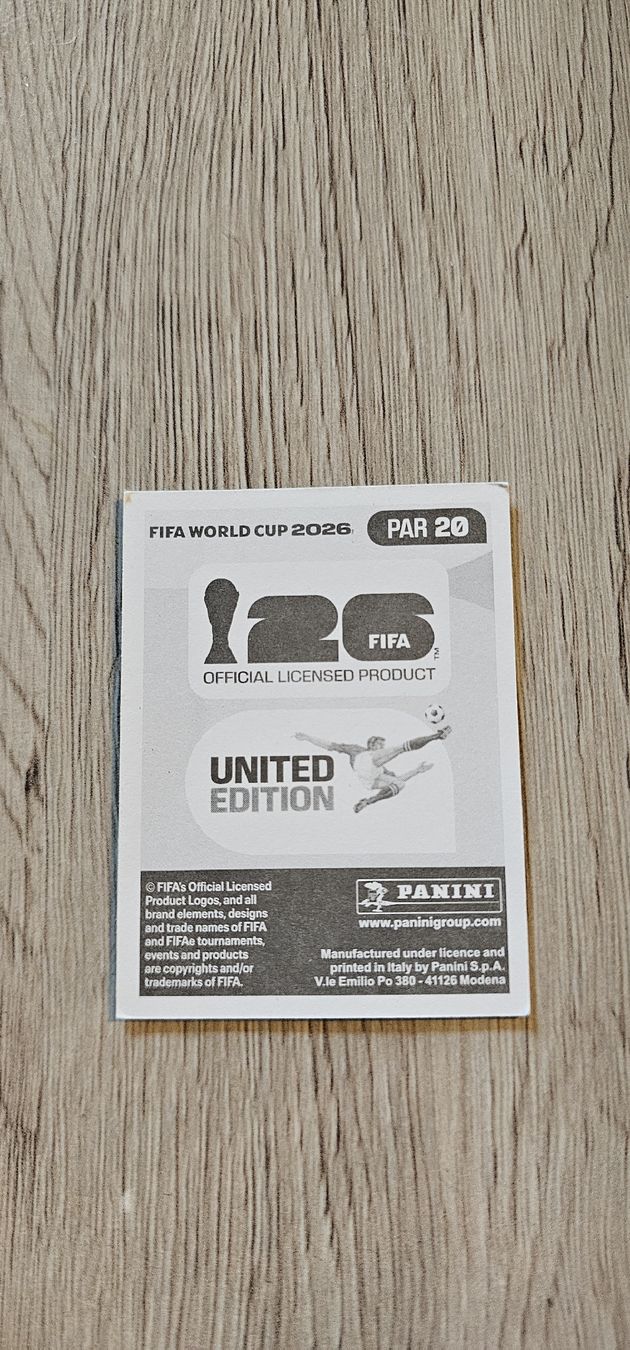 Panini Cartes à collectionner: Fifa World Cup Panini PAR 20 – Neuf avec emballage d'origine à Biel VS par volcom8702 1