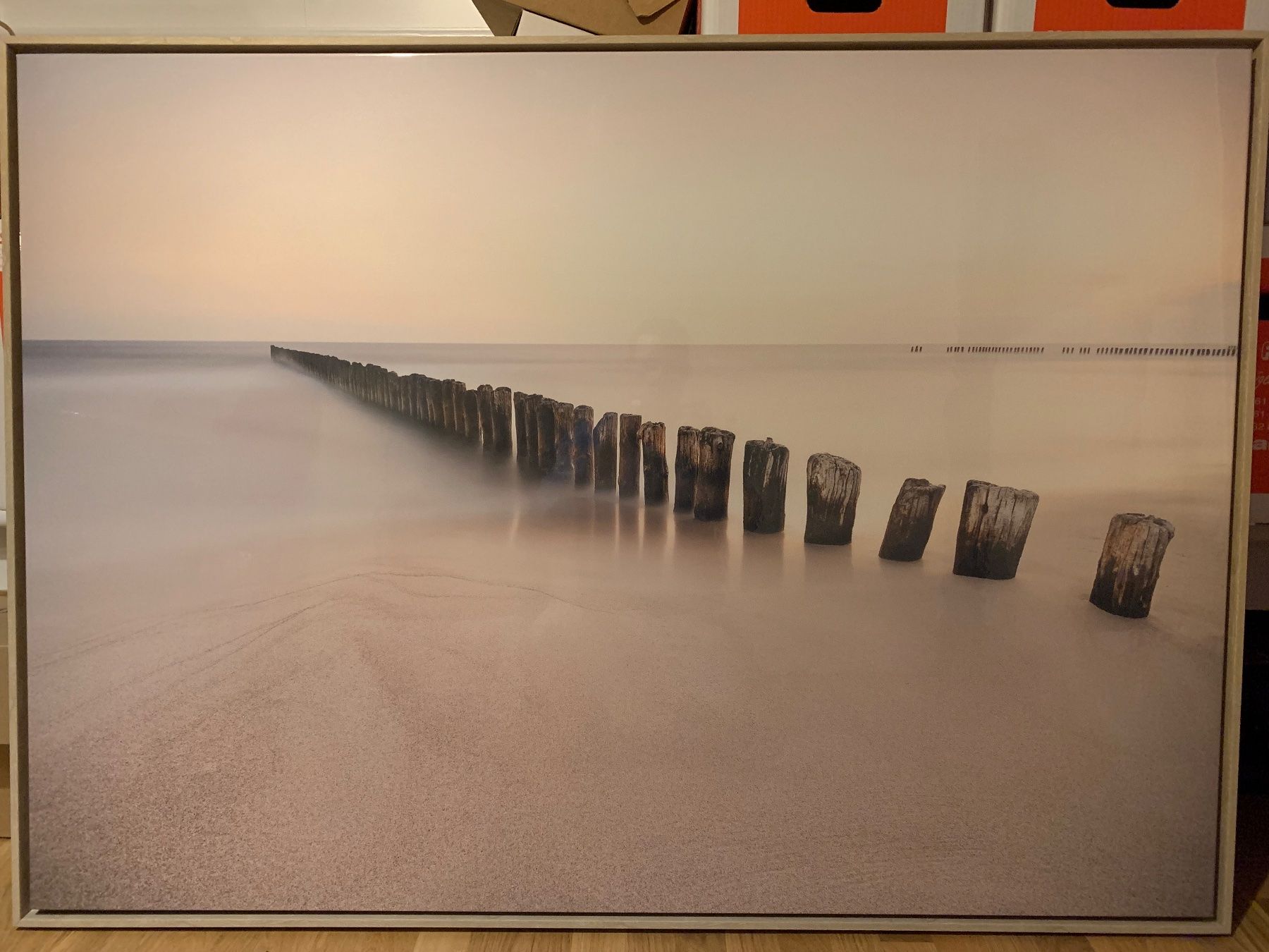 Dipinti: Grosses Bild mit Meerblick hat was von Dunkirk – Nuovo (secondo la descrizione) da Winterthur venduto da Compiorg