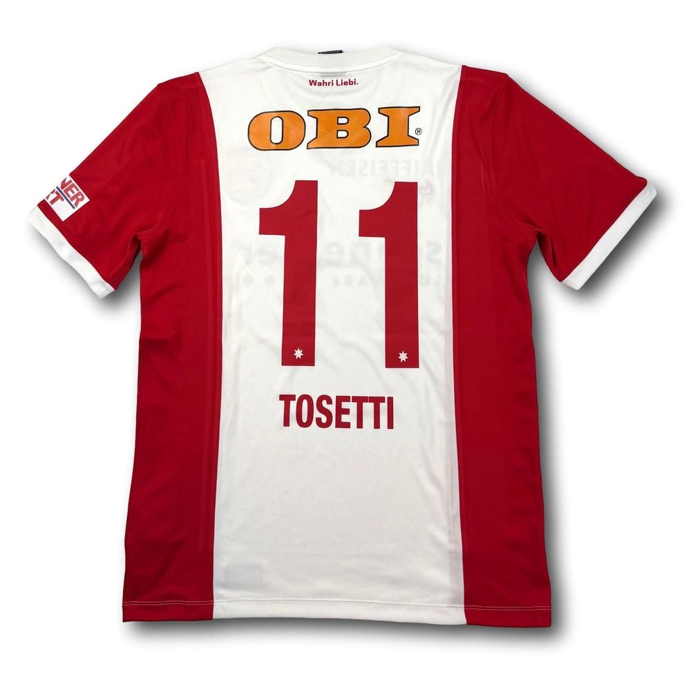 Canottiere & Pantaloni: FC Thun - 2017-18 - Heim - M - Nike - Tosetti – Usato da Bolligen venduto da ToTheJerseyEquipment