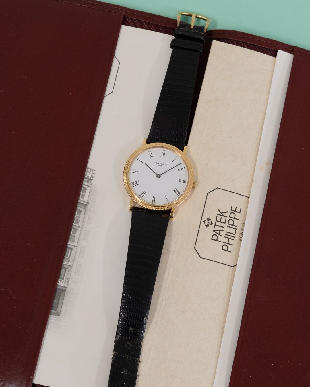 Patek Philippe Orologi: Patek Philippe Calatrava ref 3954J Full Set 1989 – Usato da Genève venduto da Prometheus_Watches 1