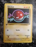 Pokémon Karte Voltobal 1. Edition Basis Set Deutsch