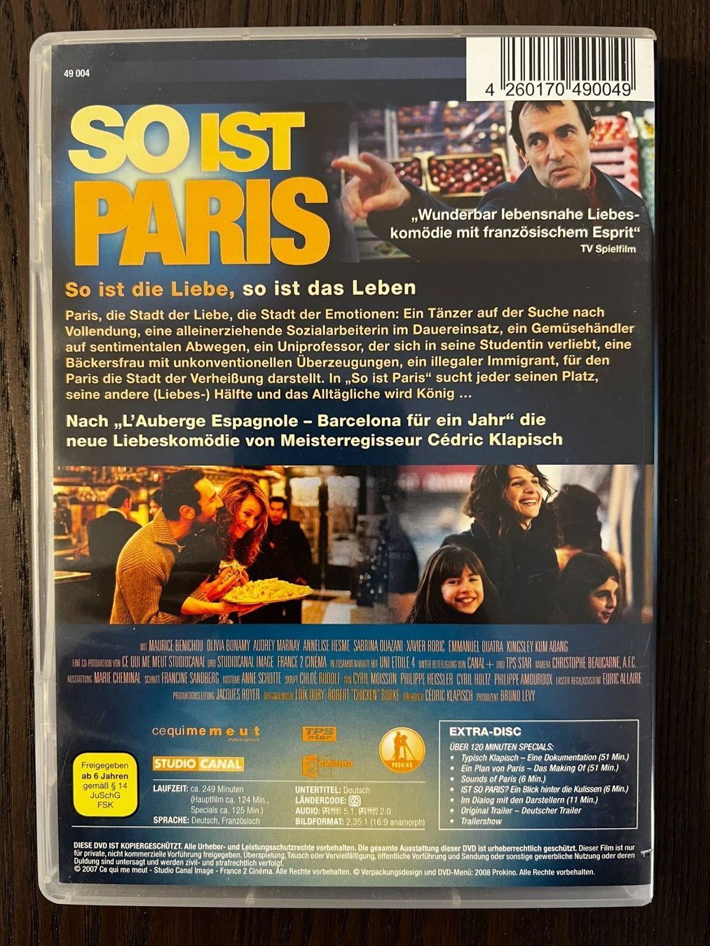Alle DVDs: So ist Paris – Gebraucht aus Zürich von FilmFreunde 1