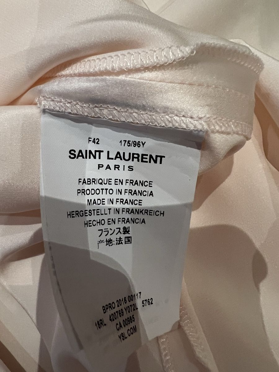 Saint Laurent Kleider: Saint Laurent Kleid Seide Gr.L – Gebraucht aus Kilchberg ZH von Lisavivienne 6