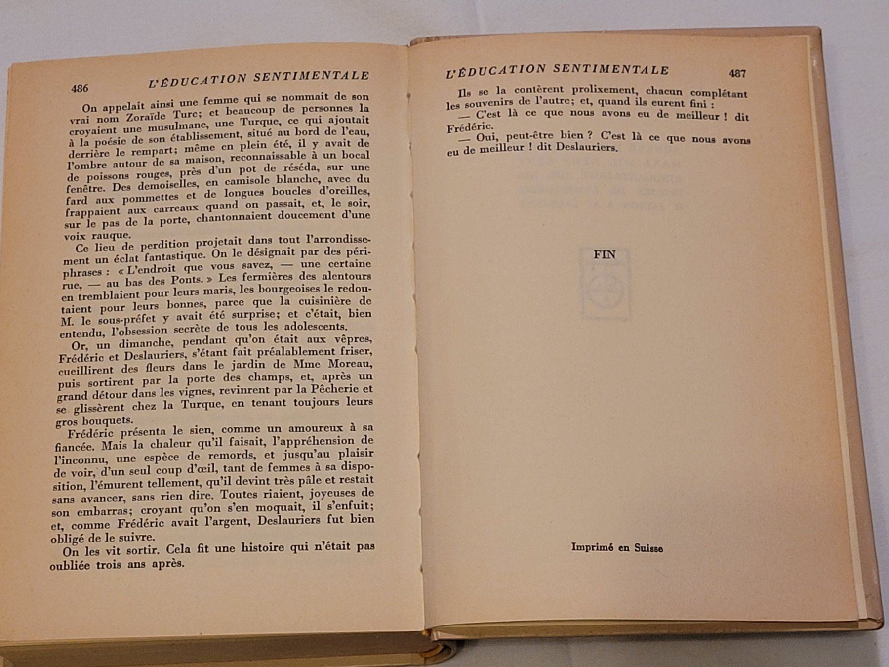 Bücher: Flaubert: L'éducation Sentimentale - Bon état – Gebraucht aus La Chaux-de-Fonds von Marteaux 3