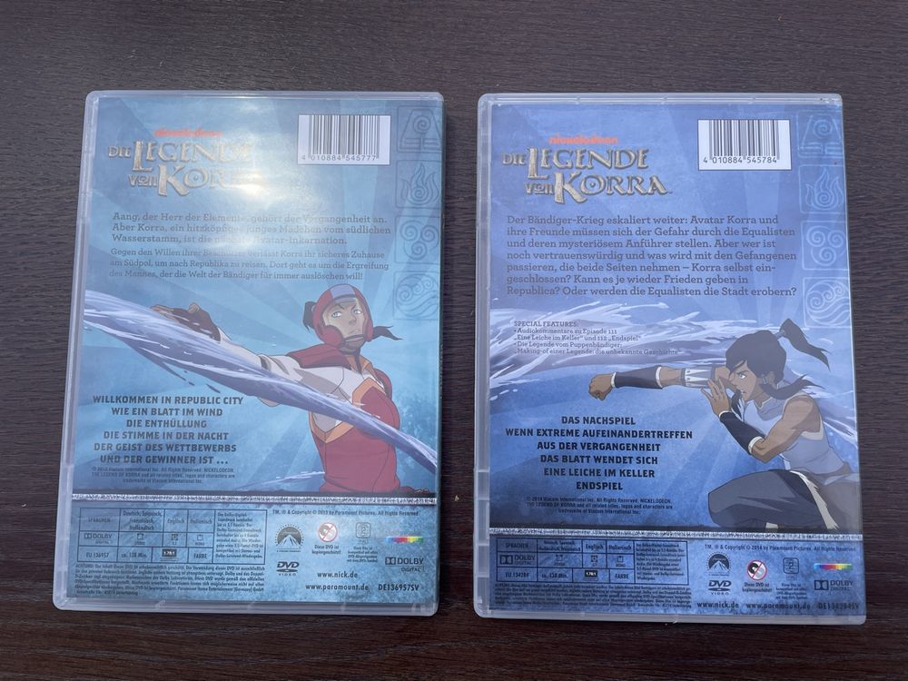 Alle DVDs: Legende von Korra - Staffel 1 & 2 – Gebraucht aus Bern von Vysyak13 1