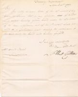 Albert Gallatin 1761-1849 Autograph Treasury Department 1809