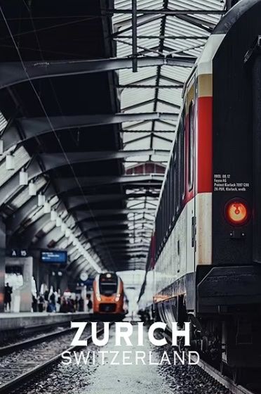 Foto & Immagini: Poster Zurich Bahnhof SBB – Nuovo e nell'imballaggio originale da Cormondrèche venduto da fre_rgy9