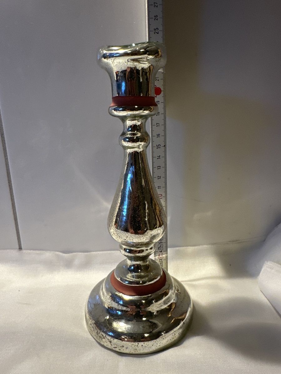 Portacandele: Silberner Kerzenständer, Vintage, 22cm Bauernsilber – Usato da Zürich venduto da Chaeffeler 5