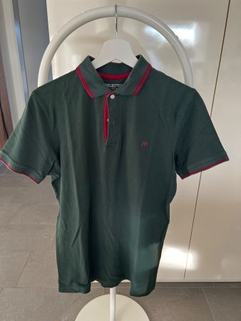 Polo Shirt von Selected Homme in Grün