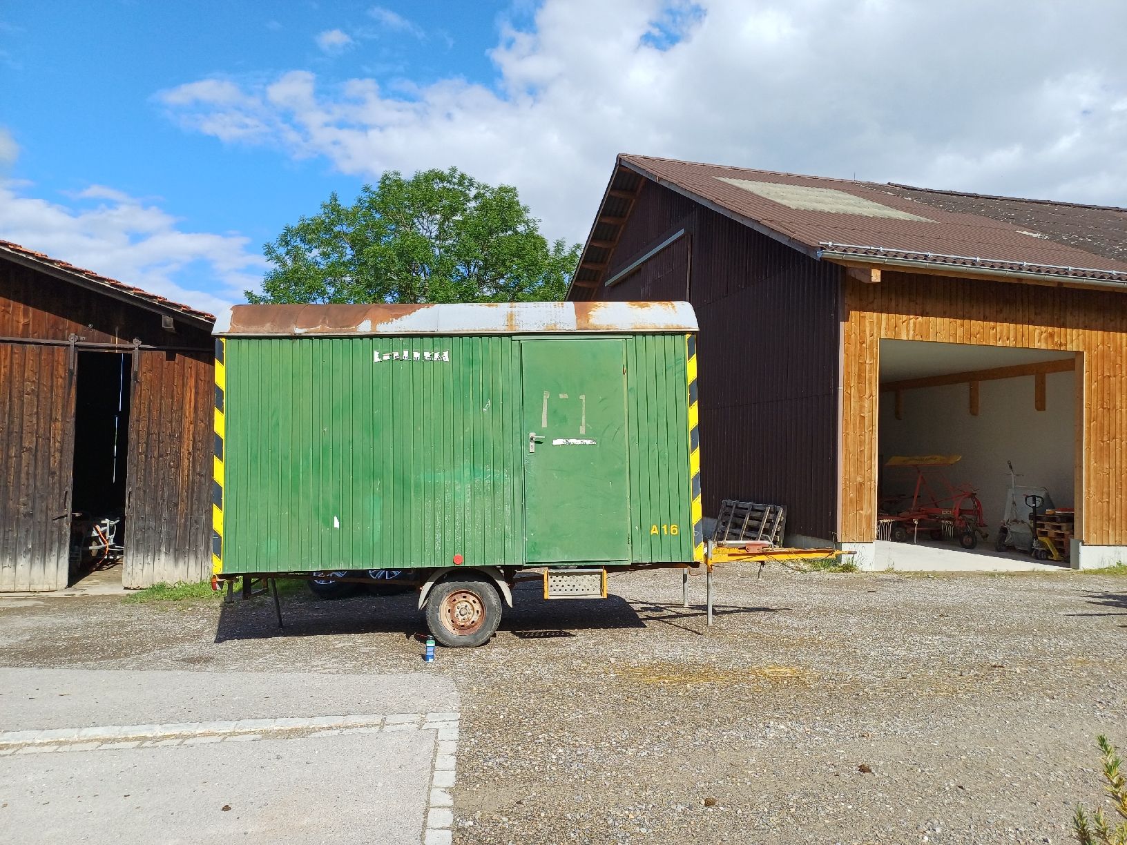 Rimorchi: Bauwagen / Container – Usato da Elgg venduto da buehler309