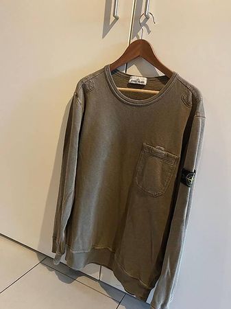 Stone Island Pullover  Dunkelgrün  Grösse XL
