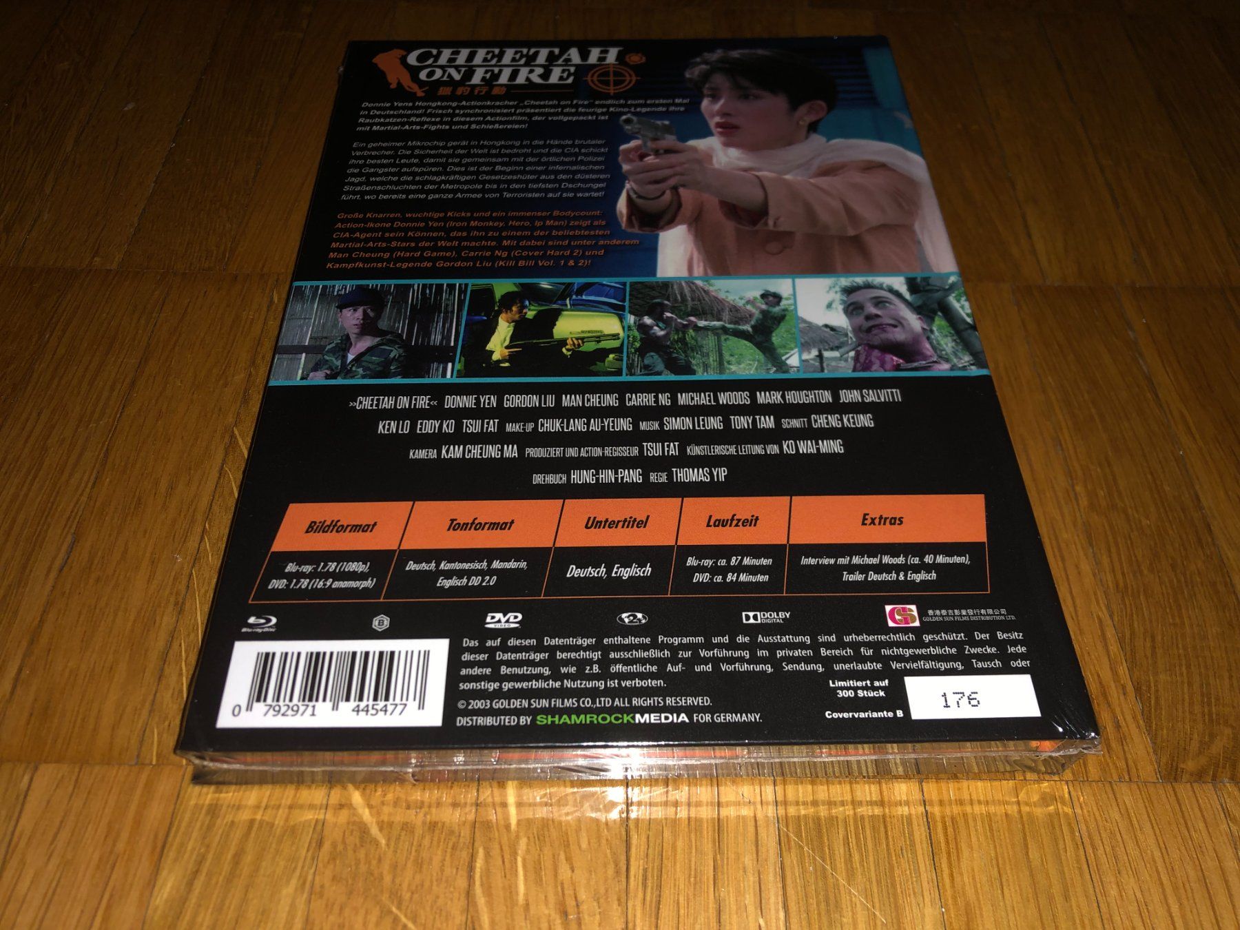 Tous les DVDs: Cheetah on Fire - MEDIABOOK - B - UNCUT – Neuf avec emballage d'origine à Basel par havsok 1