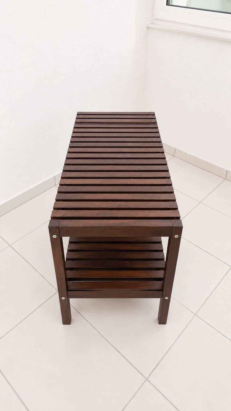 Ikea Panchine: Holzbank dunkelbraun – Nuovo (secondo la descrizione) da Elsau venduto da con_jqh7 1