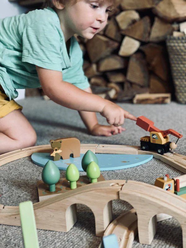 Giocattoli: Abenteuer Eisenbahn-Set ab 3 Jahren – Nuovo e nell'imballaggio originale da Bühler venduto da mein-wunderland 5