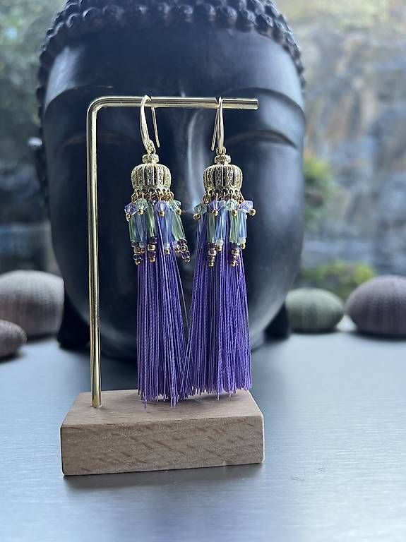 Orecchini pendenti & Orecchini a lobo: Swarovski Perlen Ohrringe Quasten – Usato da Buchs SG venduto da jco_st8t