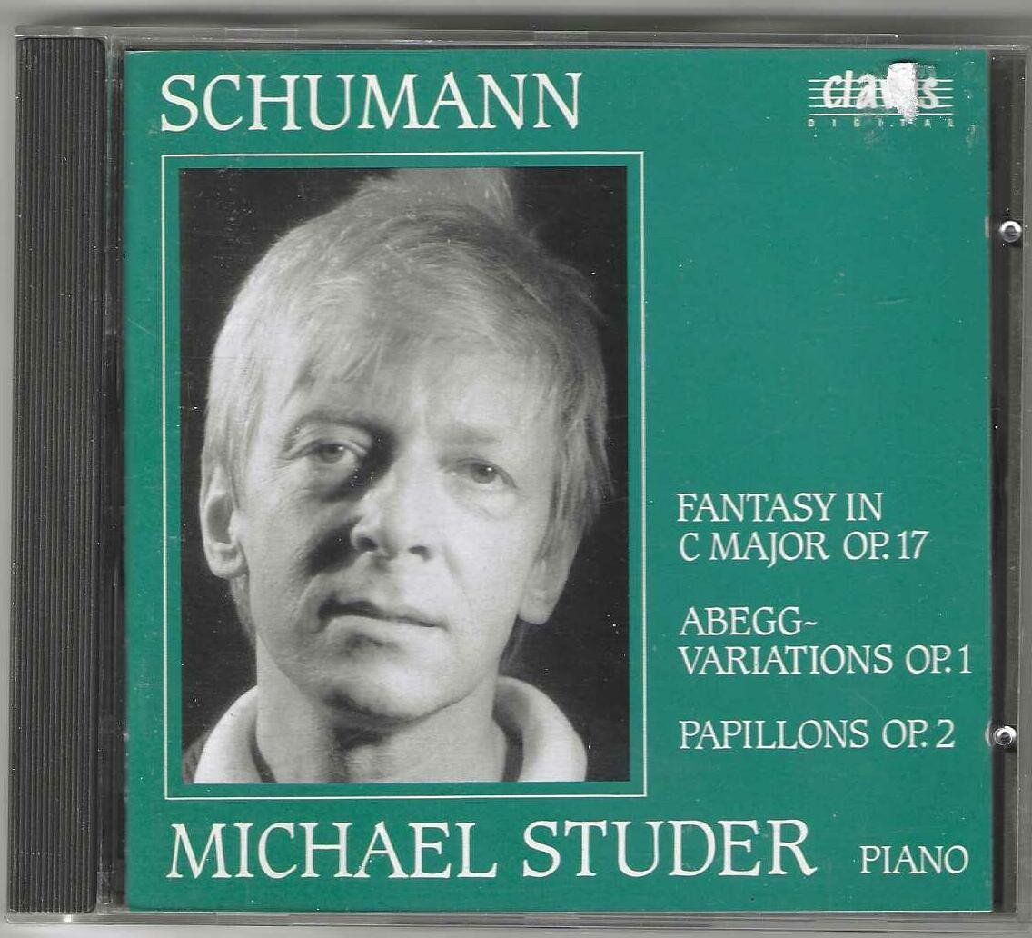 CD: Michael Studer - Schumann / Worls For Piano, op.1,2,17 – Usato da Genève venduto da CDLPBookS