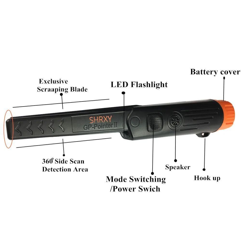 Messen: Metalldetektor Pinpointer Wasserdichter Goldfinder – Neu und originalverpackt aus Genève von Top-Trend 5