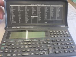 SHARP Pocket Computer PC-E500S 32KB gebraucht