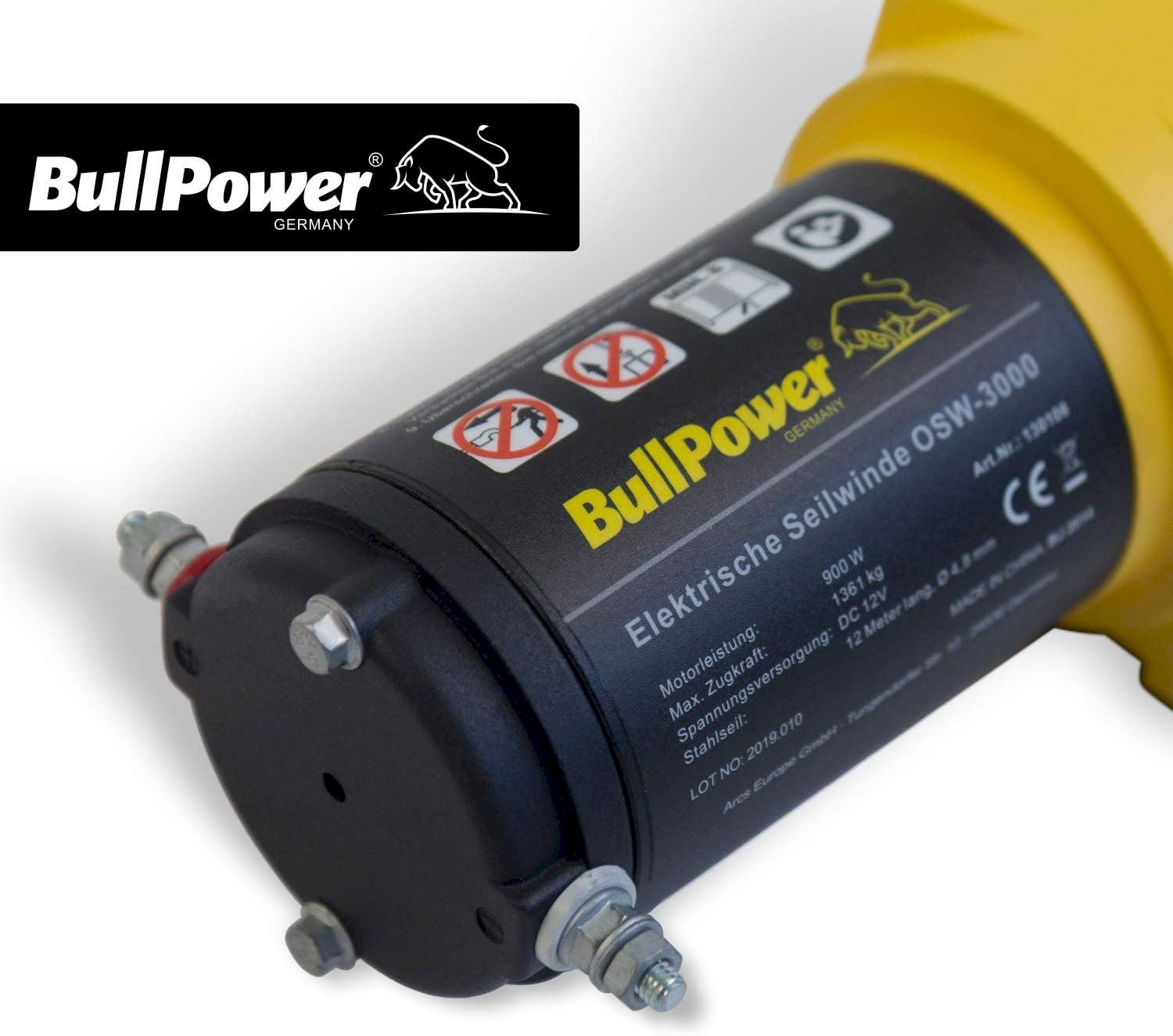 Forst Seilwinden & Rückzangen: BullPower Elektrische Offroad Seilwinde – Neu und originalverpackt aus Bottighofen von zaap 3