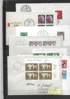 7 PJ + PP Belege 1943 - 1955 Kat: CHF 92.-