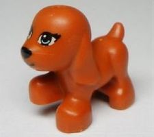 LEGO 98386pb01 Dog, Friends Style, Puppy, Walking