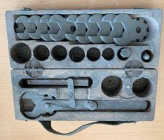 Werkzeugbox antik aus Holz „Unique 5“ / Gabel-Steck-Schlüss