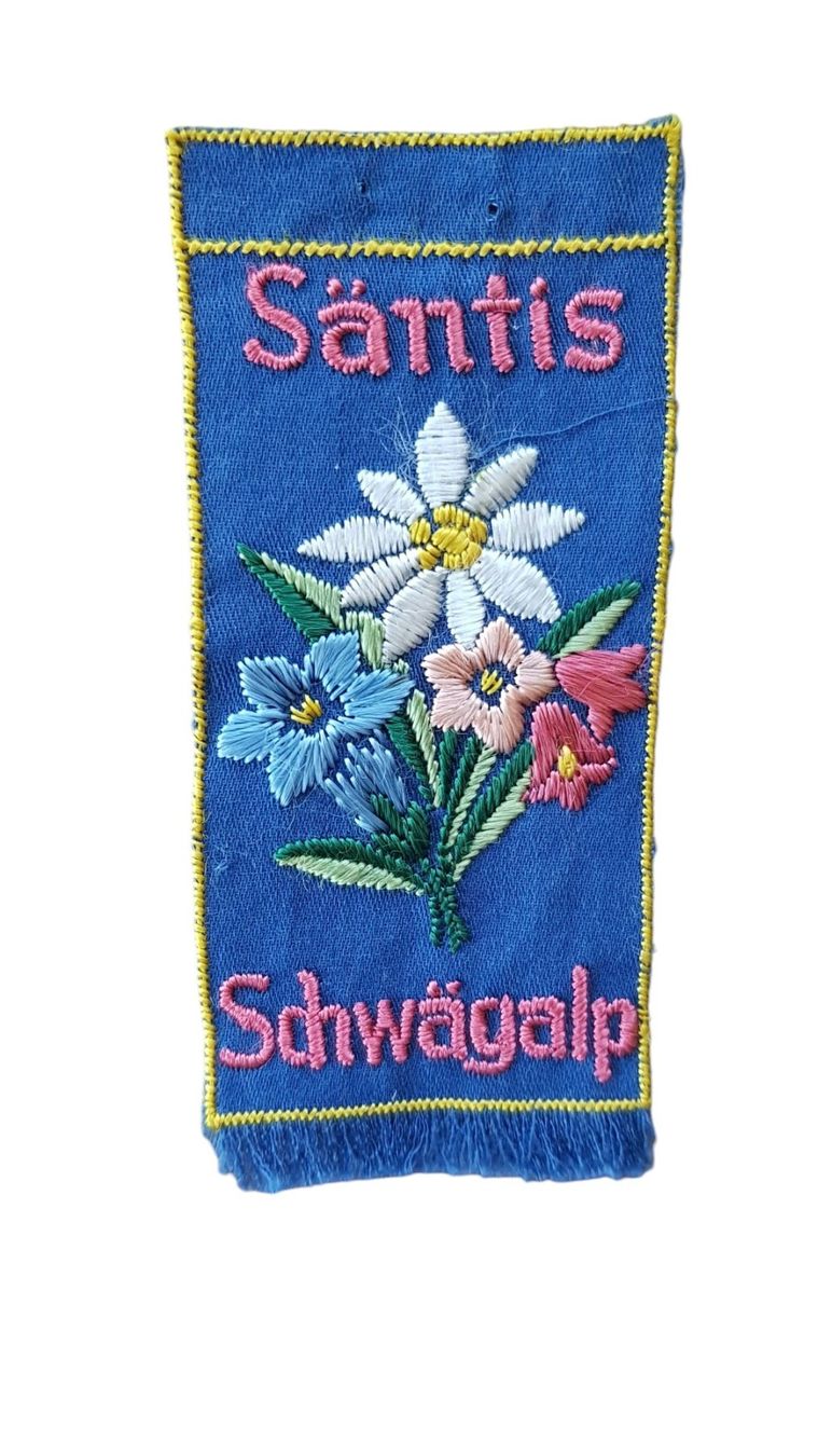 Toppe: Aufnäher Abzeichen antik - Säntis – Usato da Mörschwil venduto da antiksalon 1