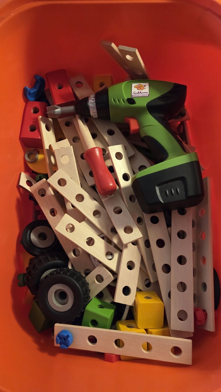 Eichhorn Jeux de construction: Eichhorn Constructor 4 Sets in a Box – D'occasion à Safnern par giselleb86 1