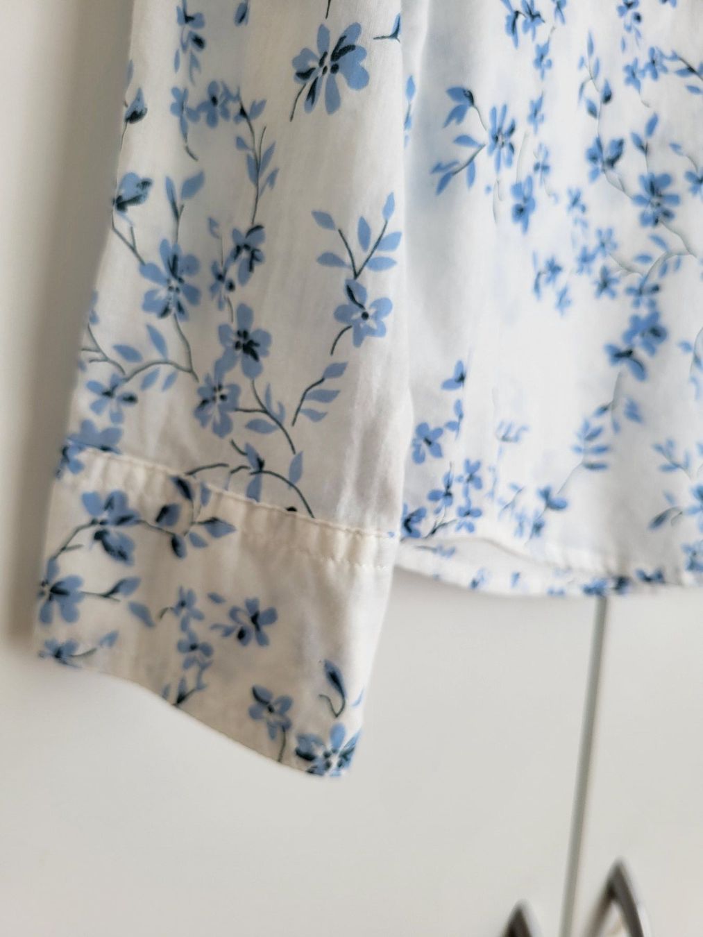 Benetton Camicette: Benetton Bluse, Gr. S - Blumenmuster, Baumwolle – Usato da Baar venduto da clar6 3
