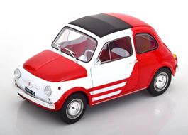 Fiat 500 F Robe Di Kappa 1965 rot / weiss / Faltdach schwarz