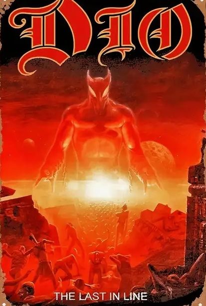 Insegne: Dio Blechschild Metal Rock Band – Nuovo (secondo la descrizione) da Horn venduto da abutre72