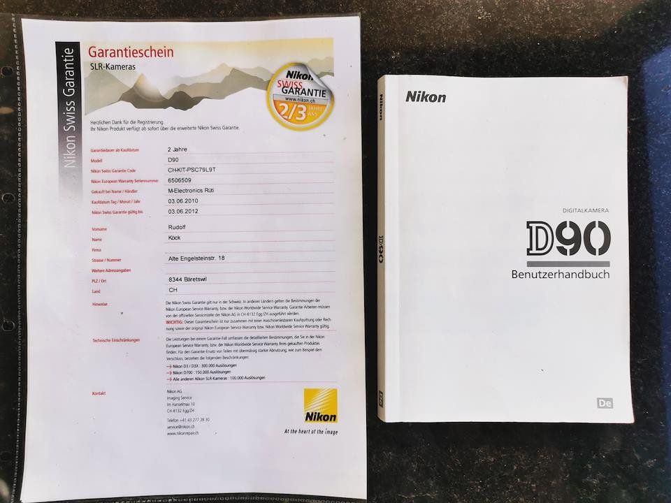 Nikon Kamera: Nikon Digitalkamera D90 – Gebraucht aus Küssnacht am Rigi von maurer12 4