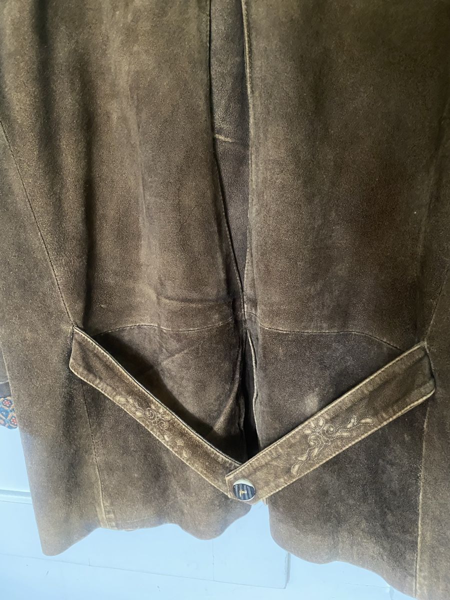Vestes: Brown suede jacket vintage  – Neuf (Voir description) à Bern par alexjop 5