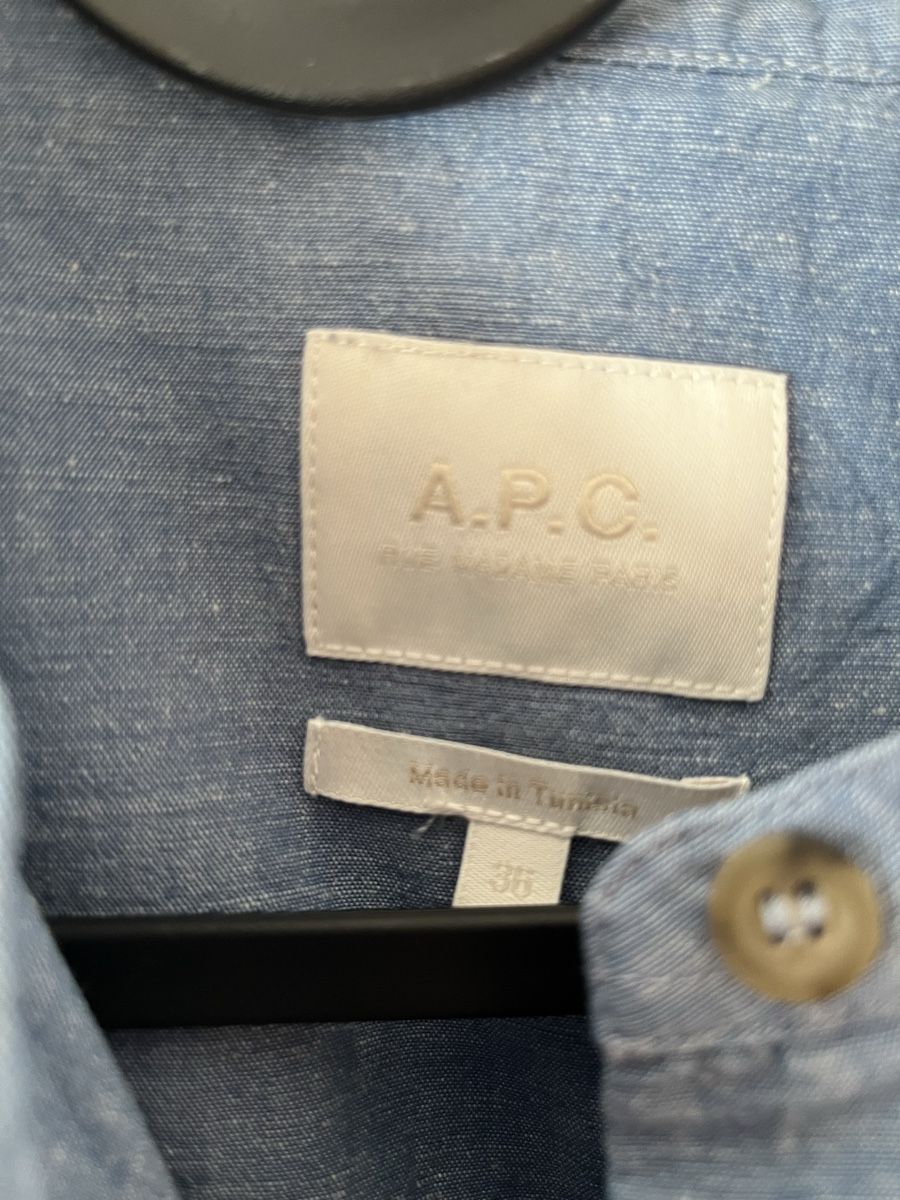 Apc Camicette: APC Bluse Jeans, neu, Gr. 36 – Nuovo (secondo la descrizione) da Affoltern am Albis venduto da Silber79 3