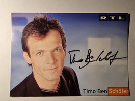 Timo Ben Schöfer Originalautogramm "Unter uns"