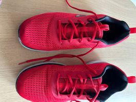 Skechers rouges homme, portées 1 fois, taille 44, parfait