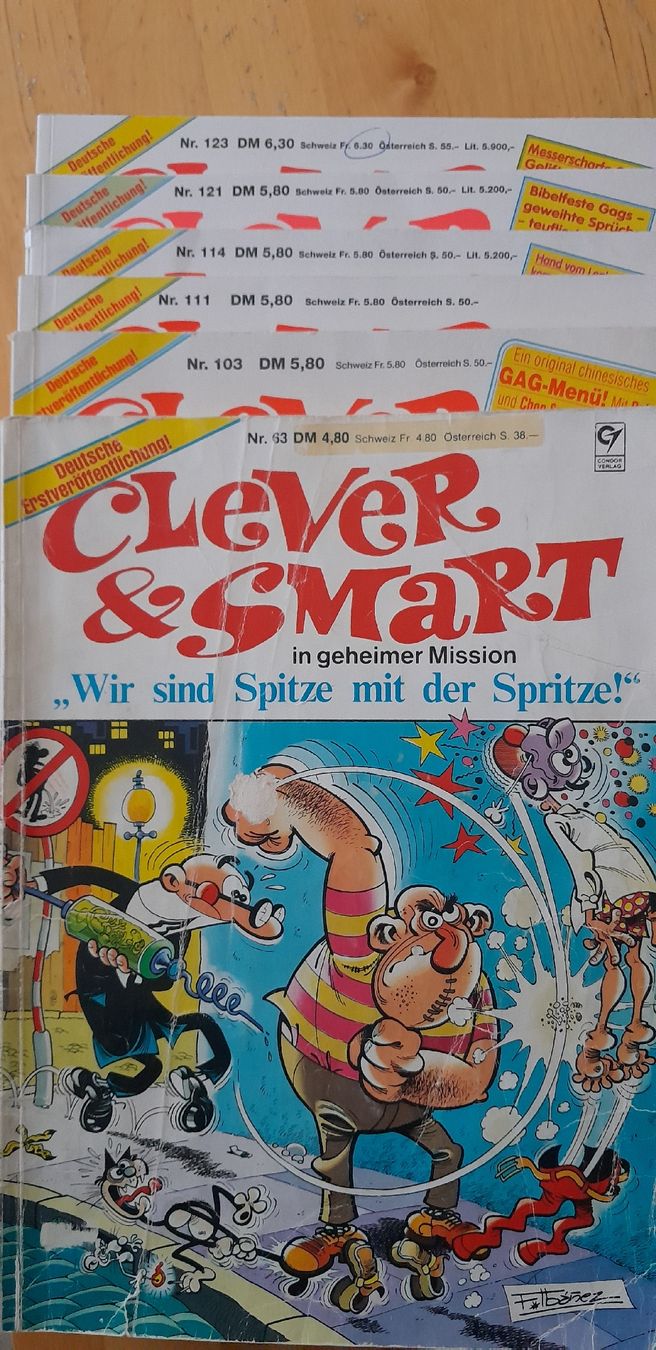 Fumetti: clever & smart comic – Usato da Lausen venduto da Wachsblume