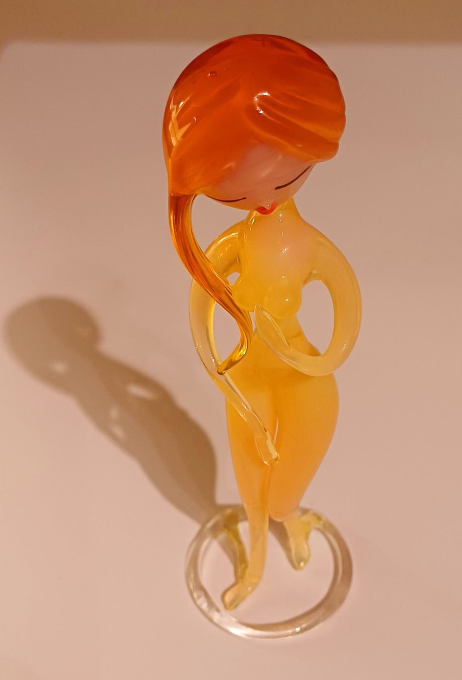 Figuren: Glasfigur Jungfrau, alt – Gebraucht aus Volketswil von Anzaru 1